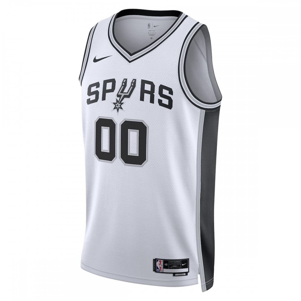 San Antonio Spurs Unisex 2022/23 Swingman Custom Jersey White - Association Edition-Pro Kit Vault | Brand New 26/27 Sports Jerseys